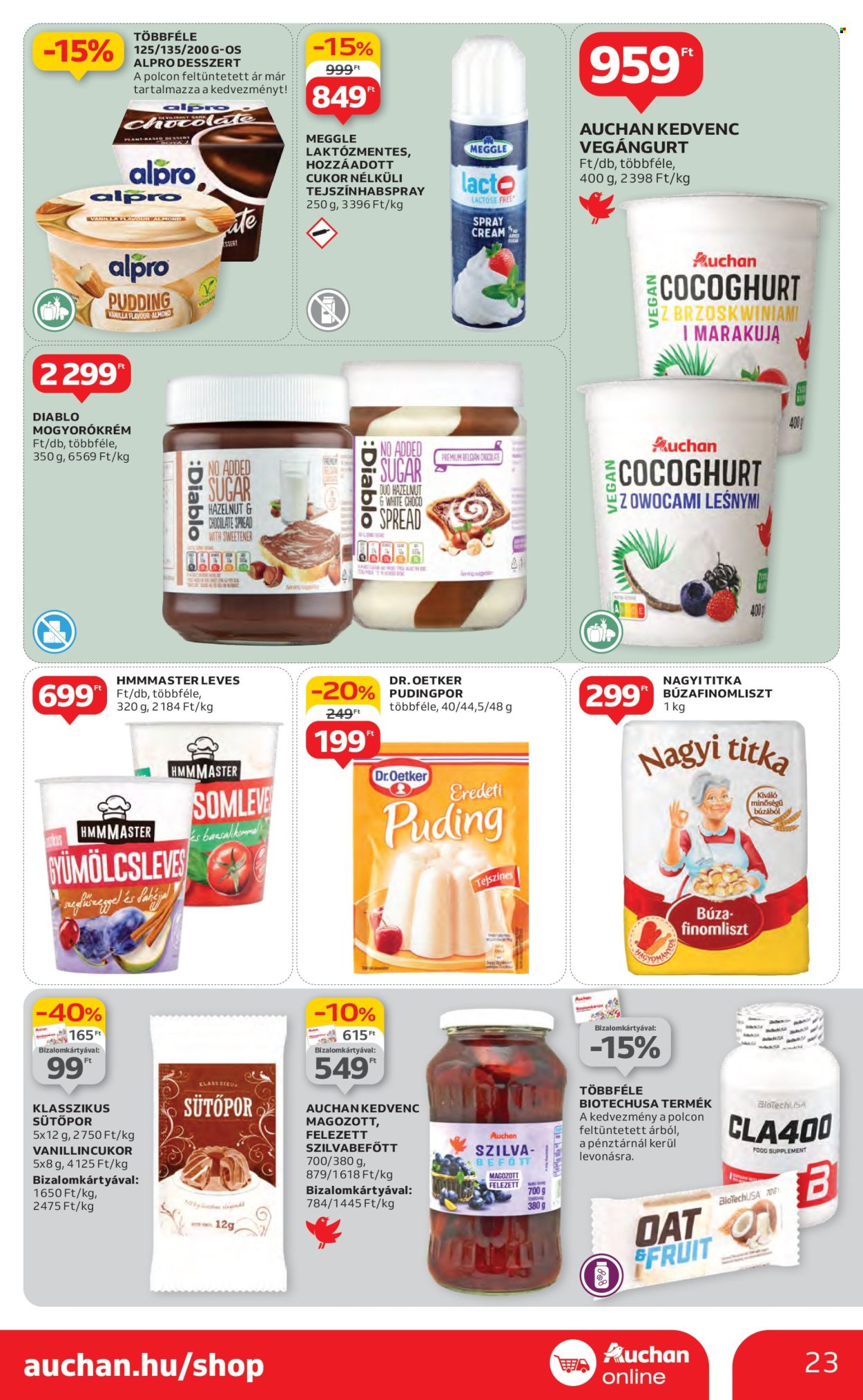 Auchan akciós újságok - 2025.03.13 - 2025.03.19. Oldal 23