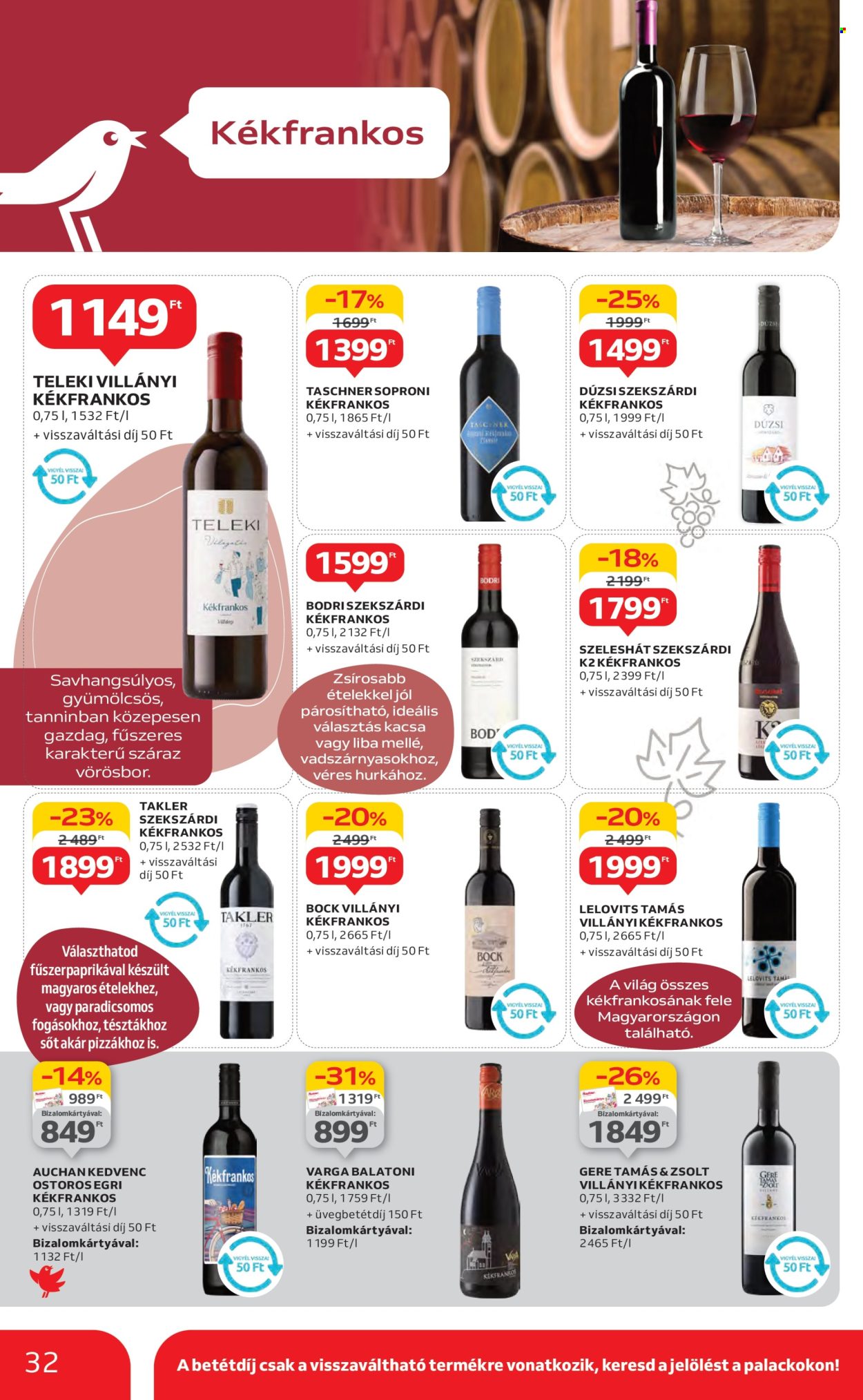 Auchan akciós újságok - 2025.03.13 - 2025.03.19. Oldal 32