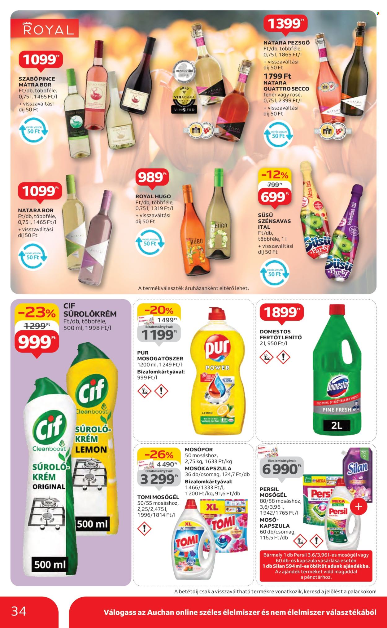 Auchan akciós újságok - 2025.03.13 - 2025.03.19. Oldal 34