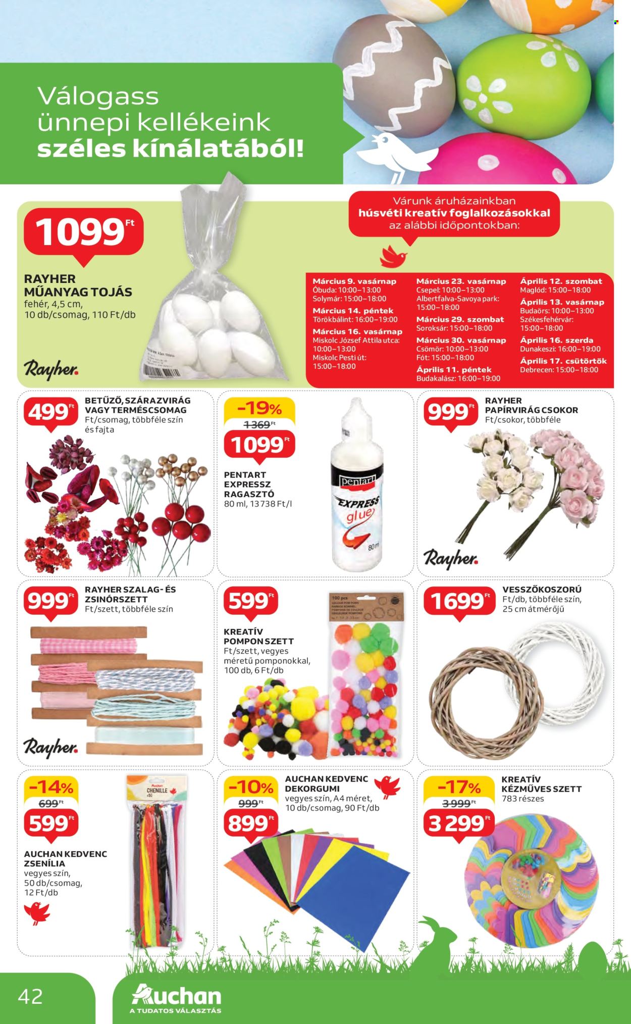 Auchan akciós újságok - 2025.03.13 - 2025.03.19. Oldal 42