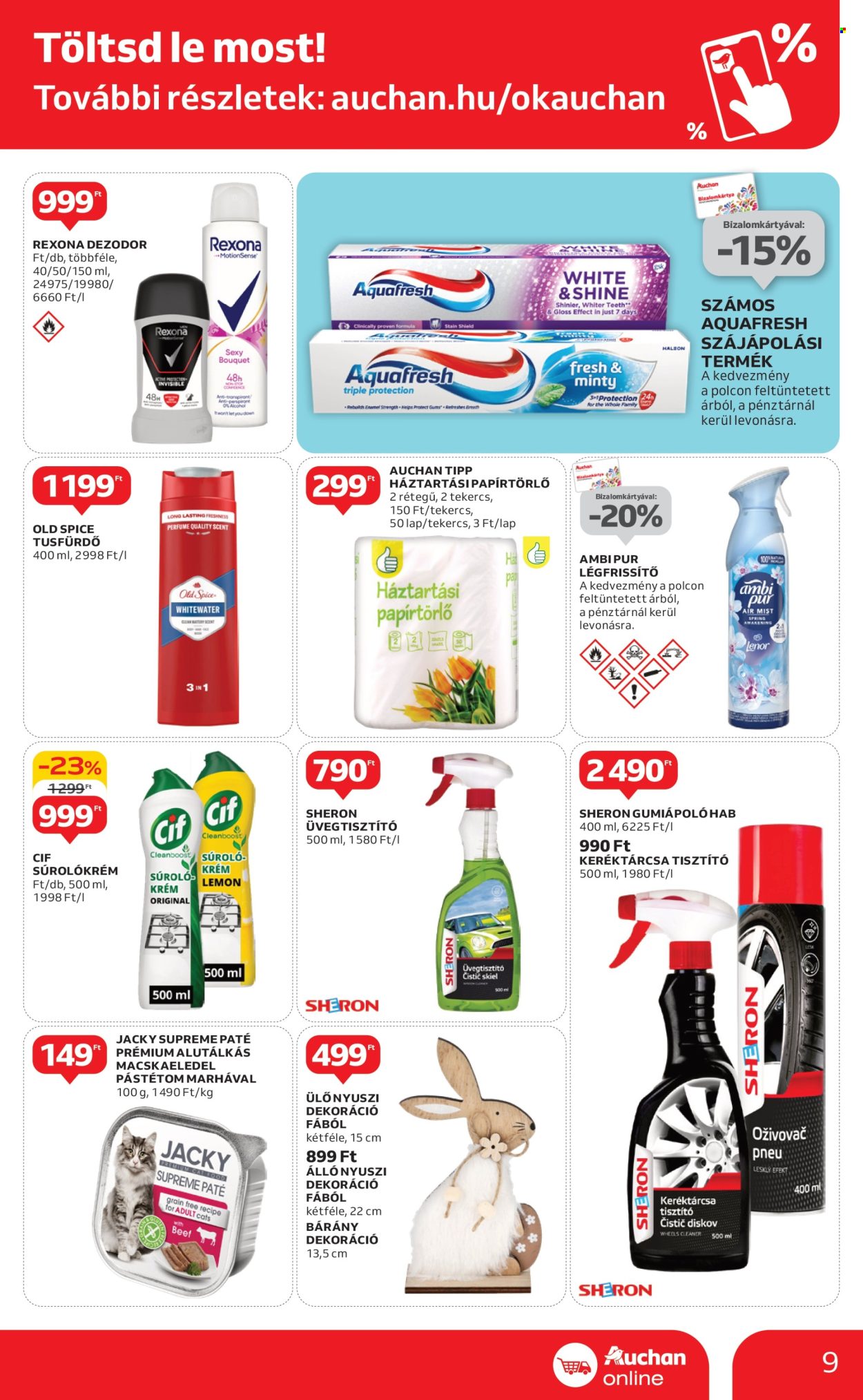Auchan akciós újságok - 2025.03.13 - 2025.03.19. Oldal 9