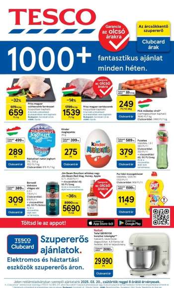 Újság TESCO - 2025.03.20 - 2025.03.26.