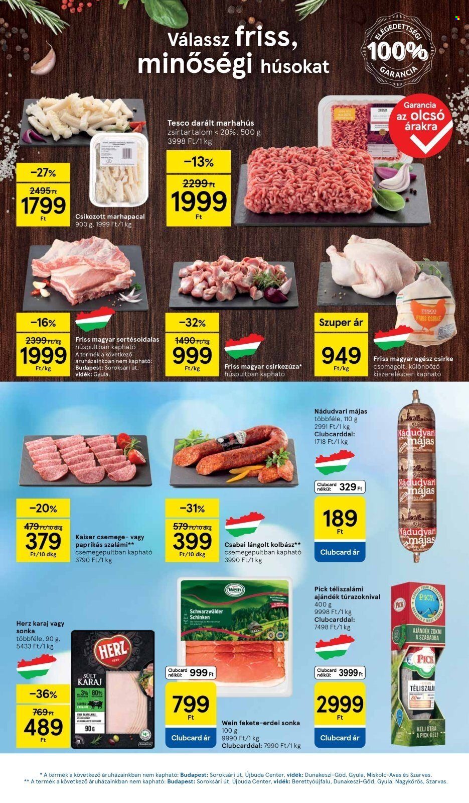 TESCO akciós újságok - 2025.03.20 - 2025.03.26. Oldal 3