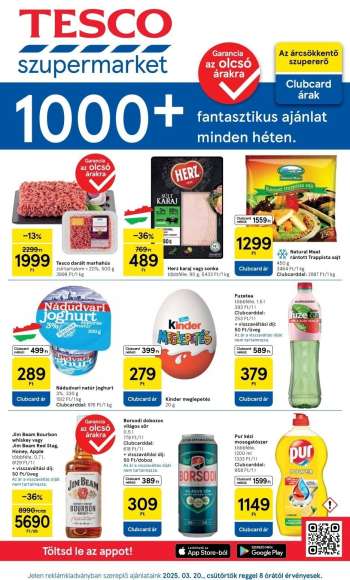 Újság TESCO - 2025.03.20 - 2025.03.26.