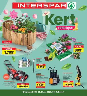 Újság INTERSPAR - 2025.03.06 - 2025.03.19.