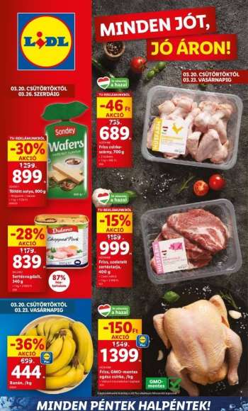Újság Lidl - 2025.03.20 - 2025.03.26.