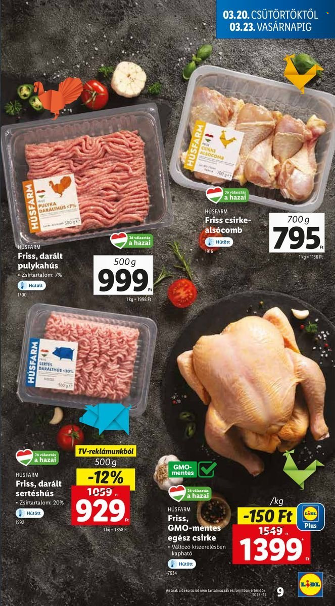 Lidl akciós újságok - 2025.03.20 - 2025.03.26. Oldal 9