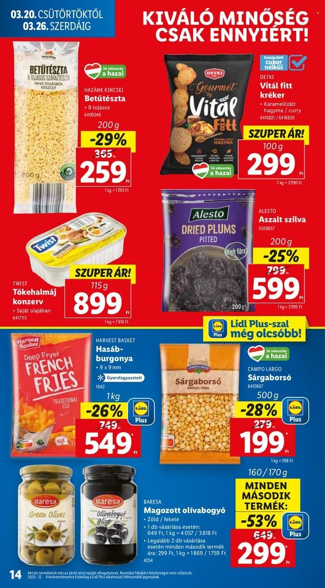 Lidl akciós újságok - 2025.03.20 - 2025.03.26. Oldal 14