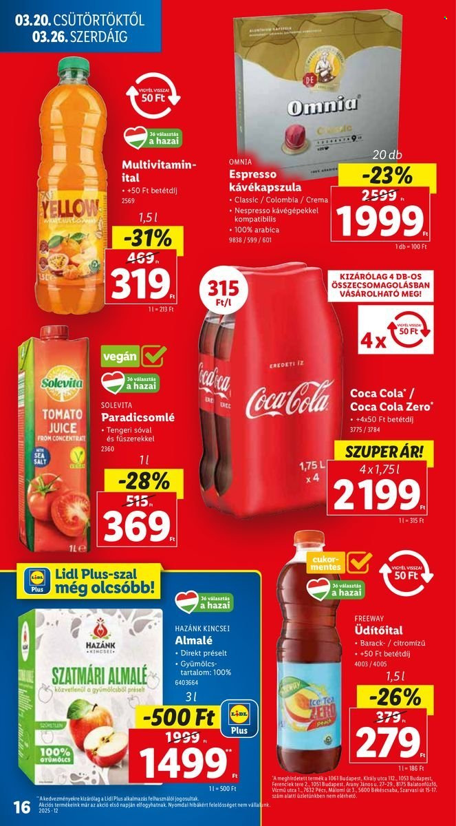 Lidl akciós újságok - 2025.03.20 - 2025.03.26. Oldal 16