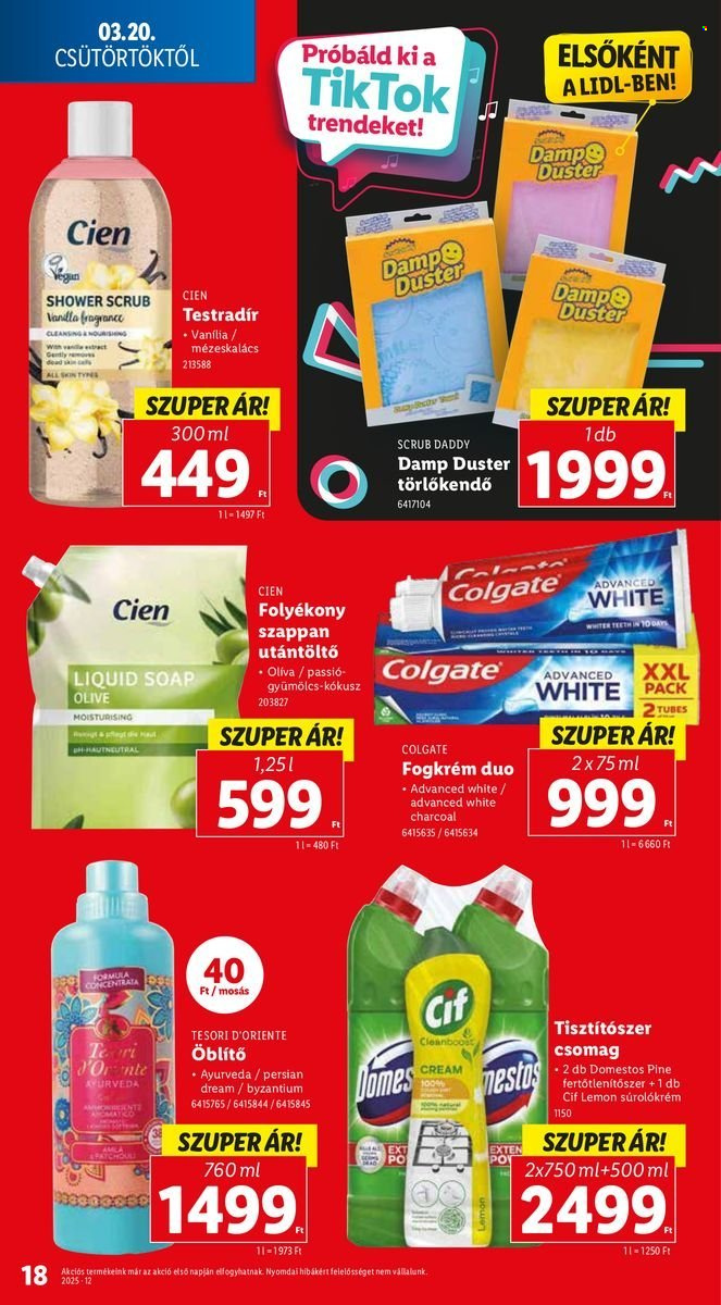 Lidl akciós újságok - 2025.03.20 - 2025.03.26. Oldal 18