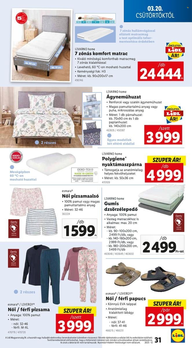 Lidl akciós újságok - 2025.03.20 - 2025.03.26. Oldal 31