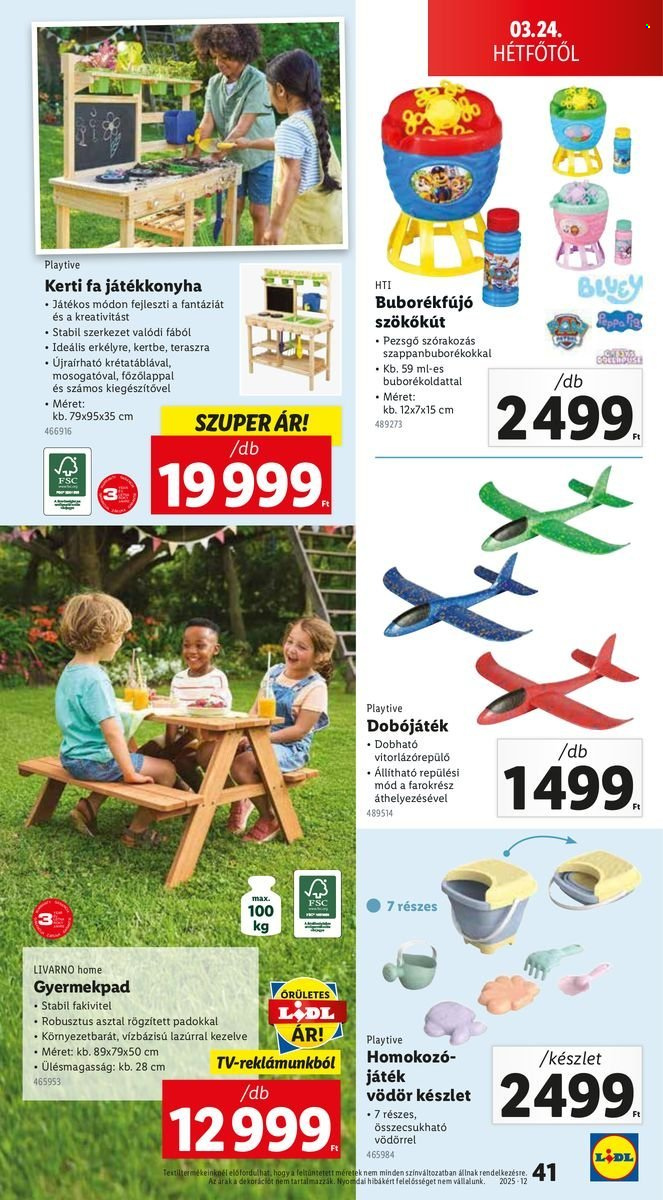 Lidl akciós újságok - 2025.03.20 - 2025.03.26. Oldal 41