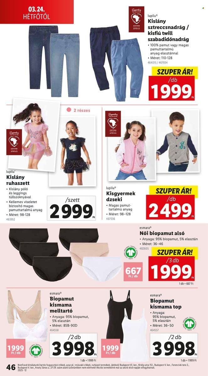 Lidl akciós újságok - 2025.03.20 - 2025.03.26. Oldal 46