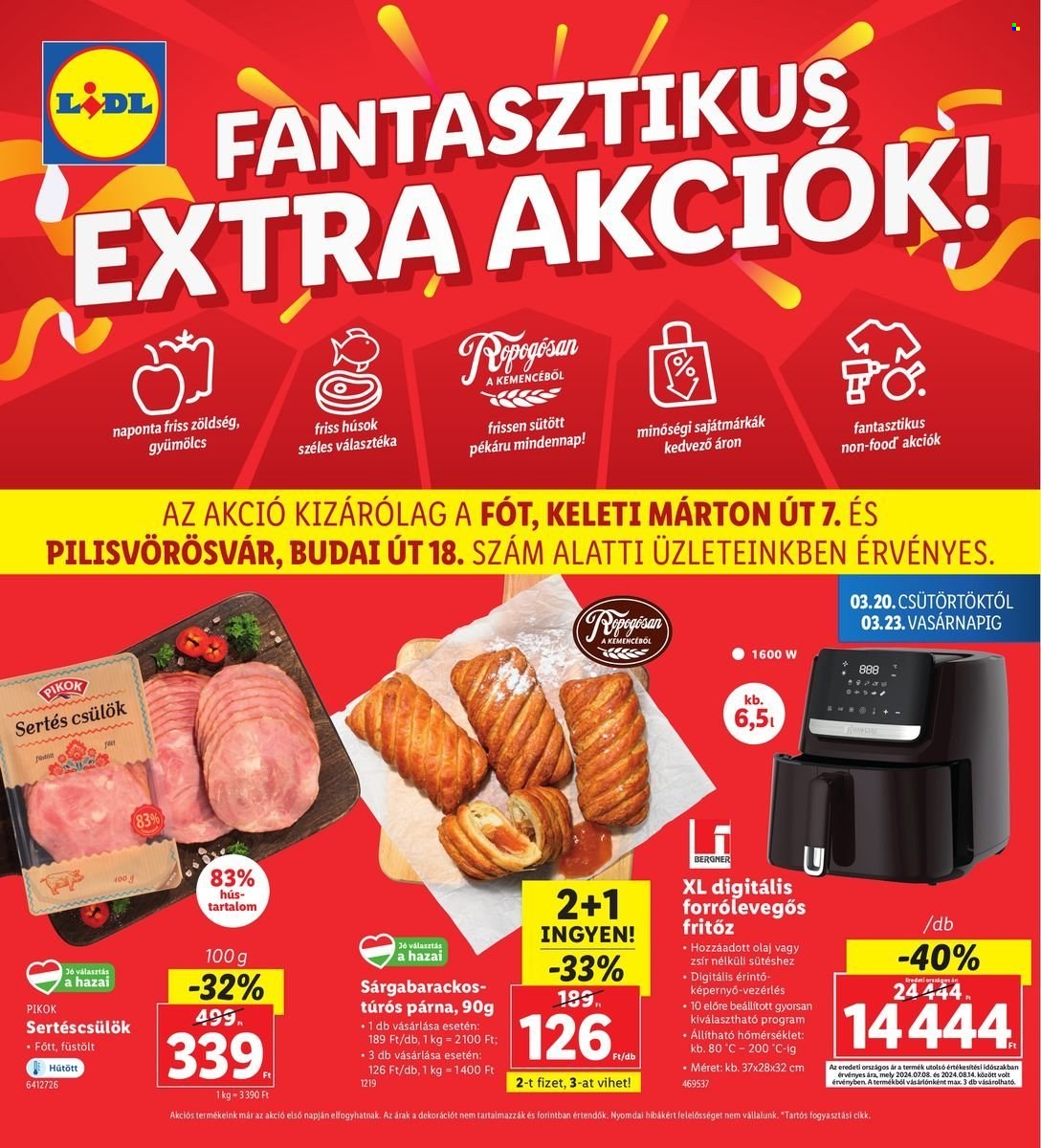 Lidl akciós újságok - 2025.03.20 - 2025.03.23. Oldal 1