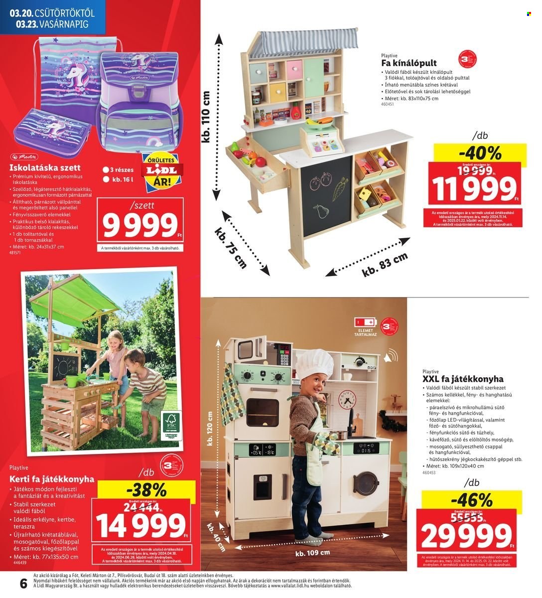 Lidl akciós újságok - 2025.03.20 - 2025.03.23. Oldal 6