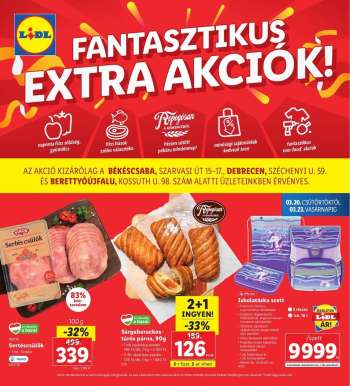 Újság Lidl - 2025.03.20 - 2025.03.23.