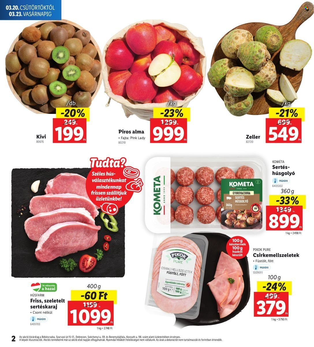Lidl akciós újságok - 2025.03.20 - 2025.03.23. Oldal 2