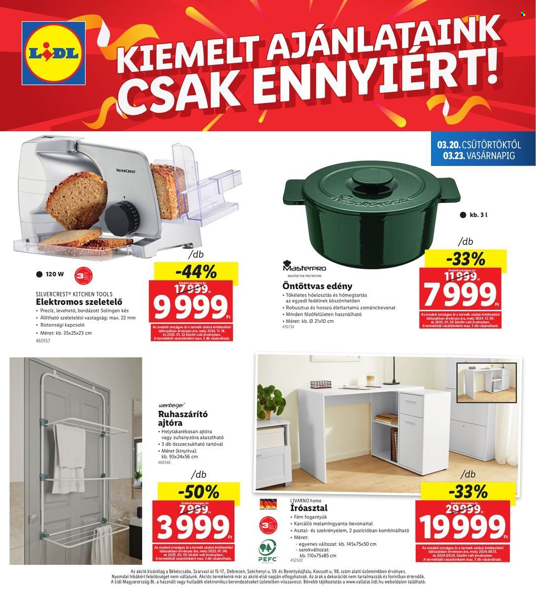 Lidl akciós újságok - 2025.03.20 - 2025.03.23. Oldal 4