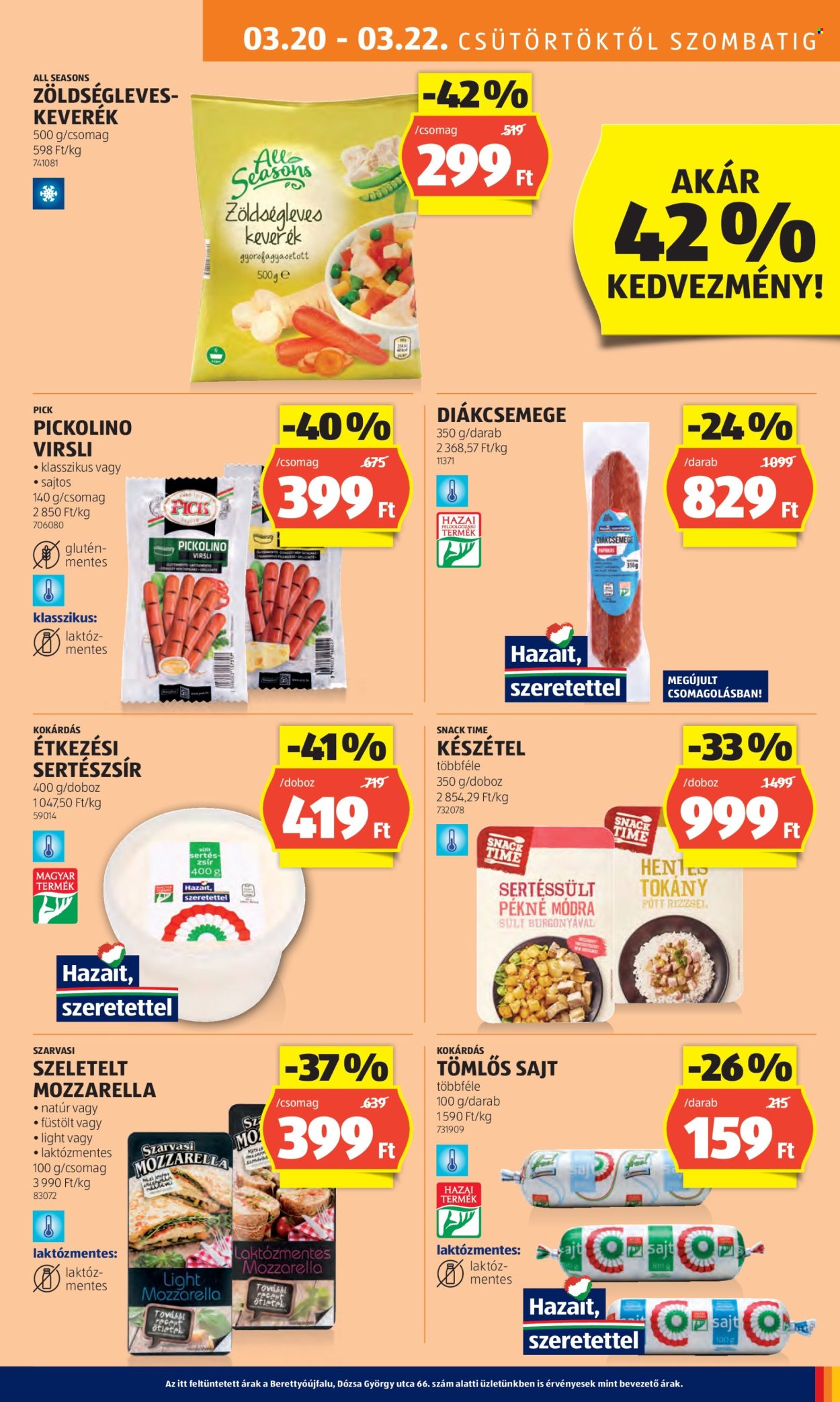 Aldi akciós újságok - 2025.03.20 - 2025.03.26. Oldal 11
