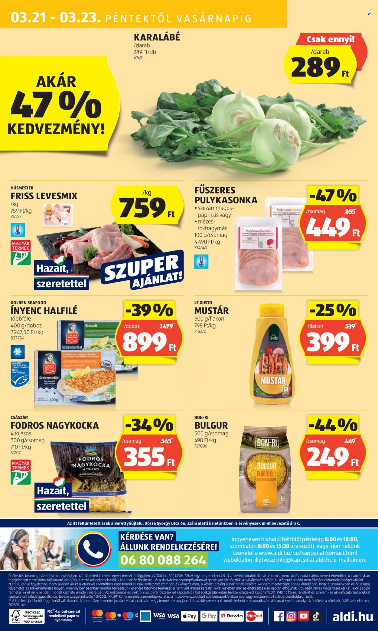 Aldi akciós újságok - 2025.03.20 - 2025.03.26. Oldal 50