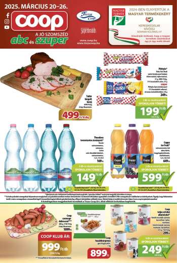 Újság Coop - 2025.03.20 - 2025.03.26.