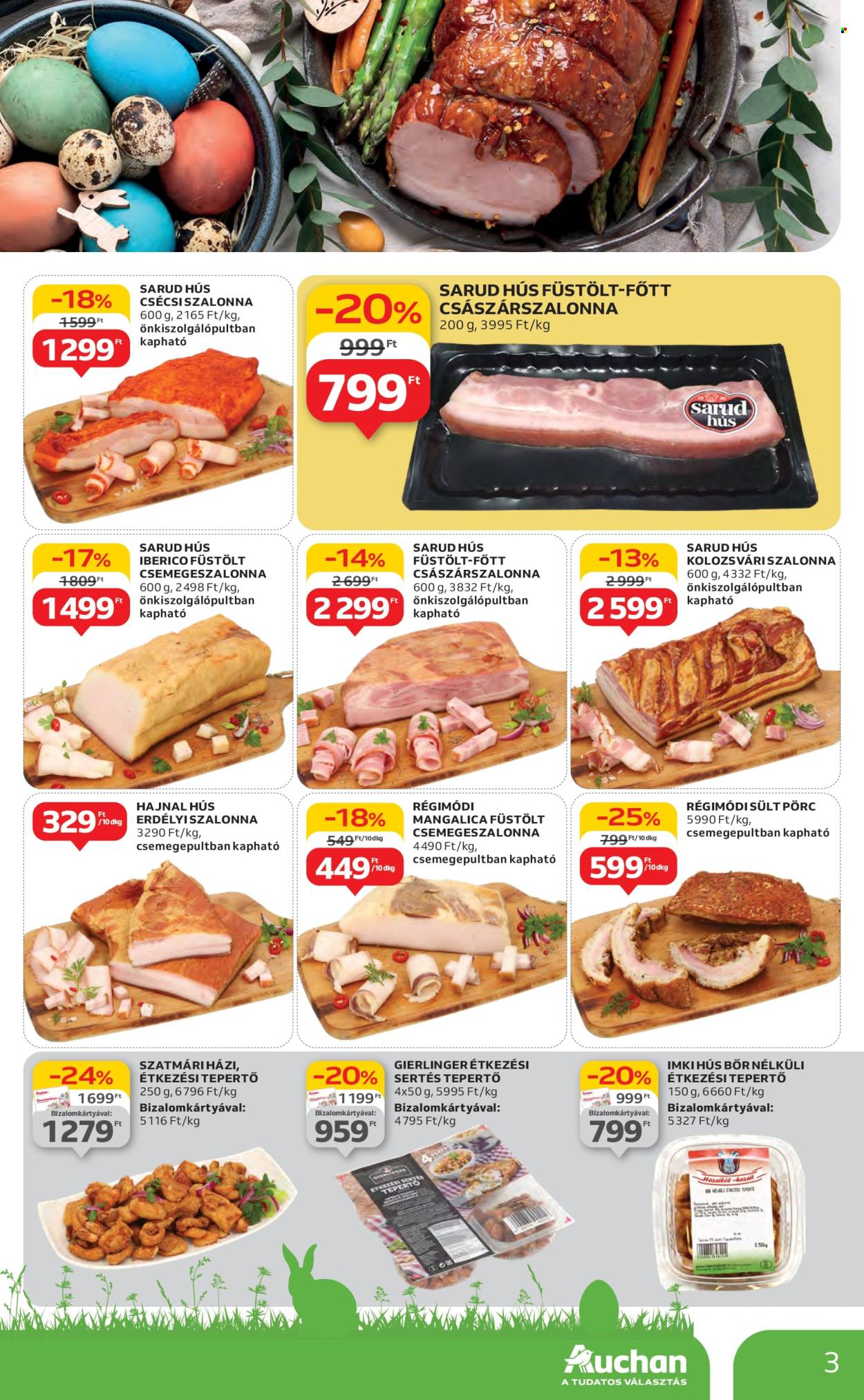 Auchan akciós újságok - 2025.03.20 - 2025.03.26. Oldal 3