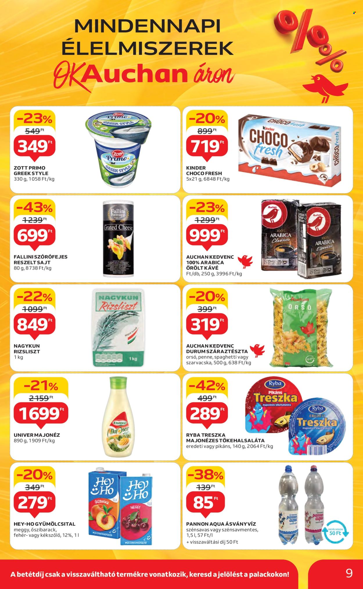 Auchan akciós újságok - 2025.03.20 - 2025.03.26. Oldal 9
