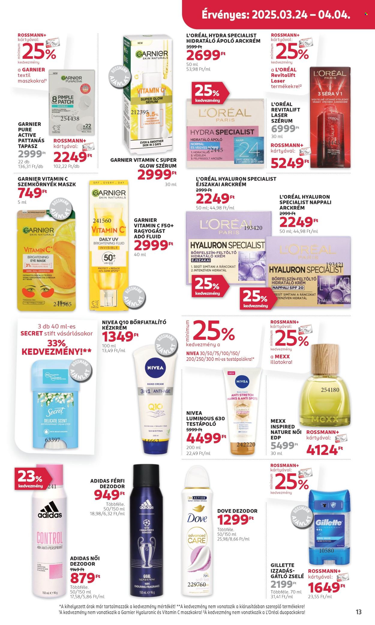Rossmann akciós újságok - 2025.03.24 - 2025.04.18. Oldal 15