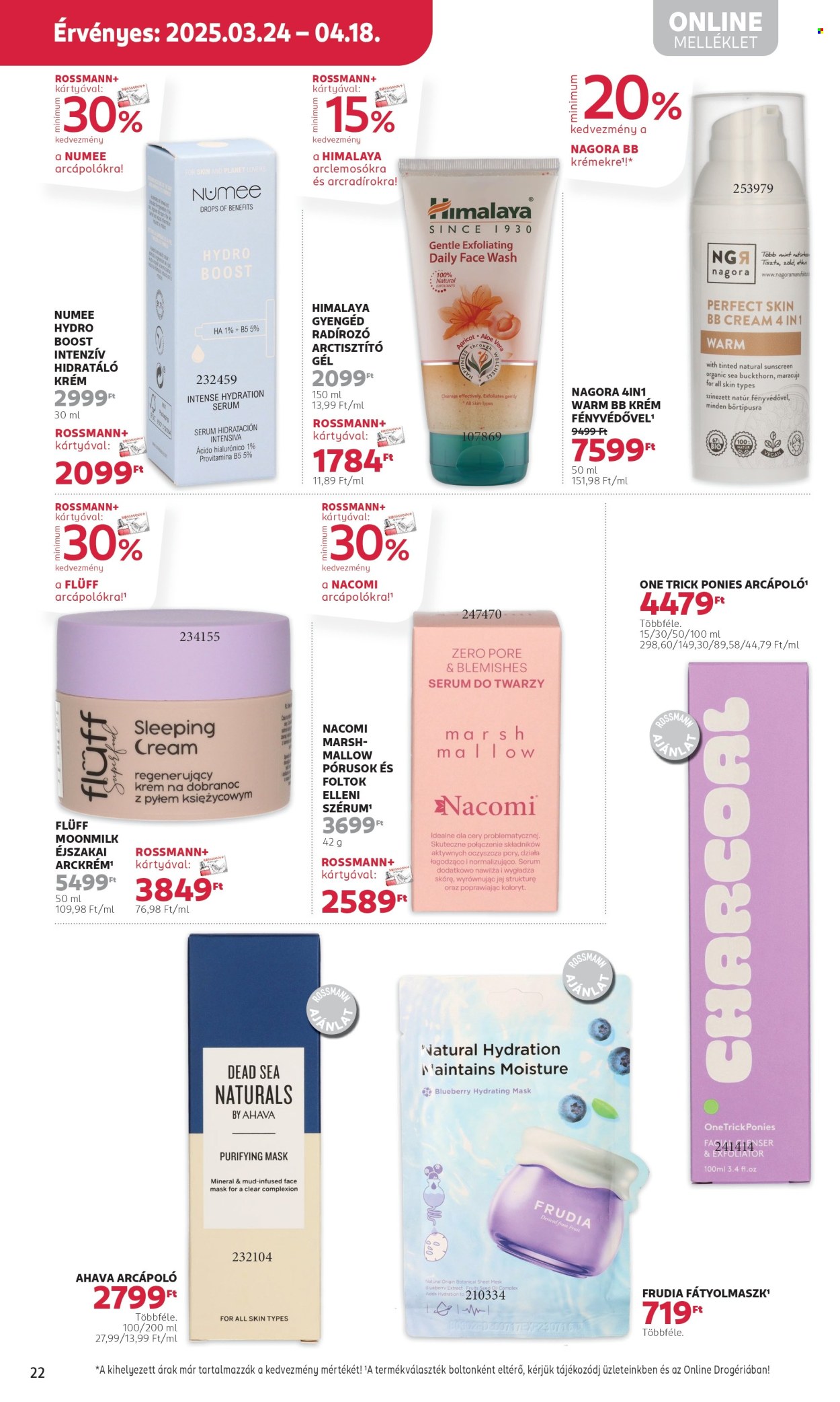 Rossmann akciós újságok - 2025.03.24 - 2025.04.18. Oldal 24
