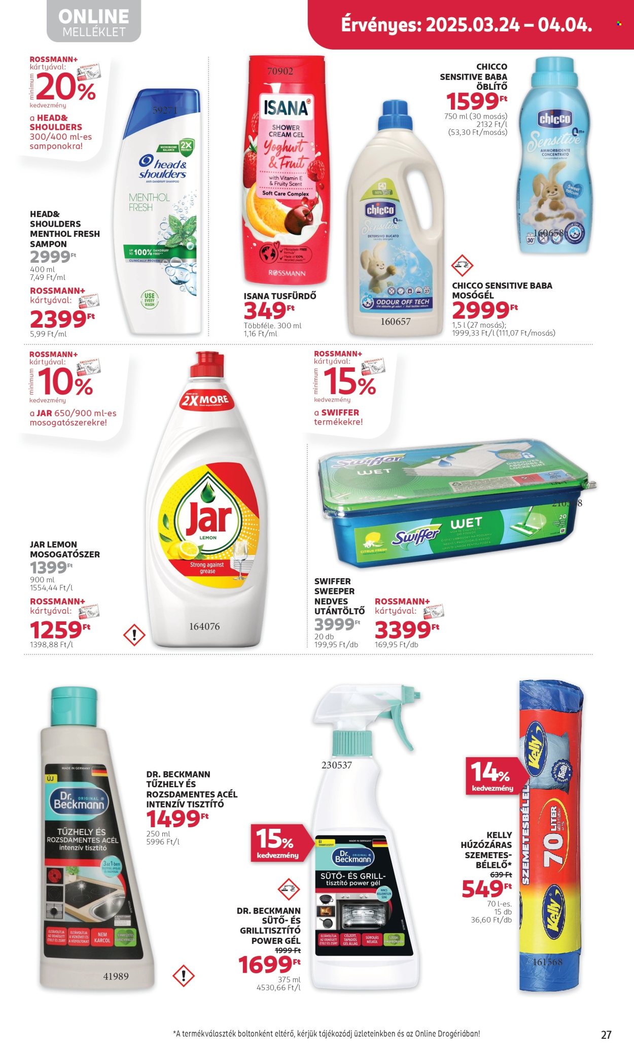Rossmann akciós újságok - 2025.03.24 - 2025.04.18. Oldal 29