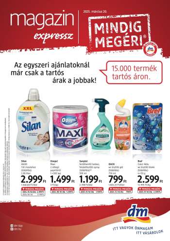 Újság dm drogerie markt.
