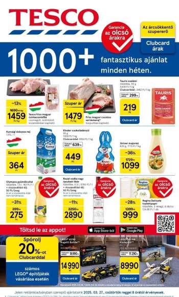 Újság TESCO - 2025.03.27 - 2025.04.02.