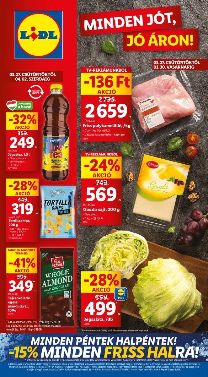 Lidl akciós újságok - 2025.03.27 - 2025.04.02. Oldal 1