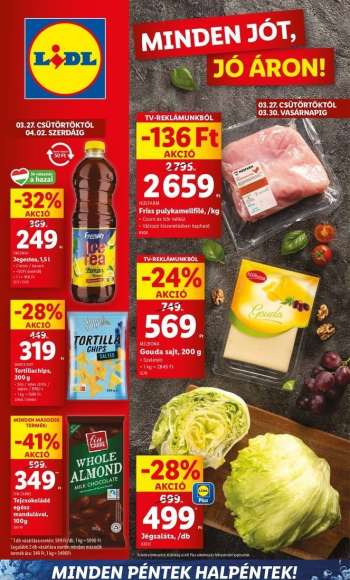 Újság Lidl - 2025.03.27 - 2025.04.02.