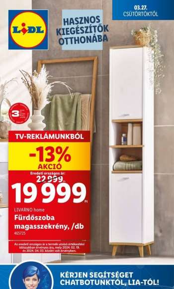 Újság Lidl - 2025.03.27 - 2025.04.02.