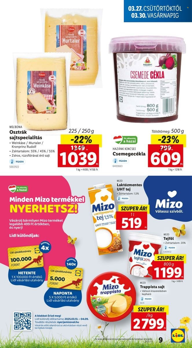 Lidl akciós újságok - 2025.03.27 - 2025.04.02. Oldal 9