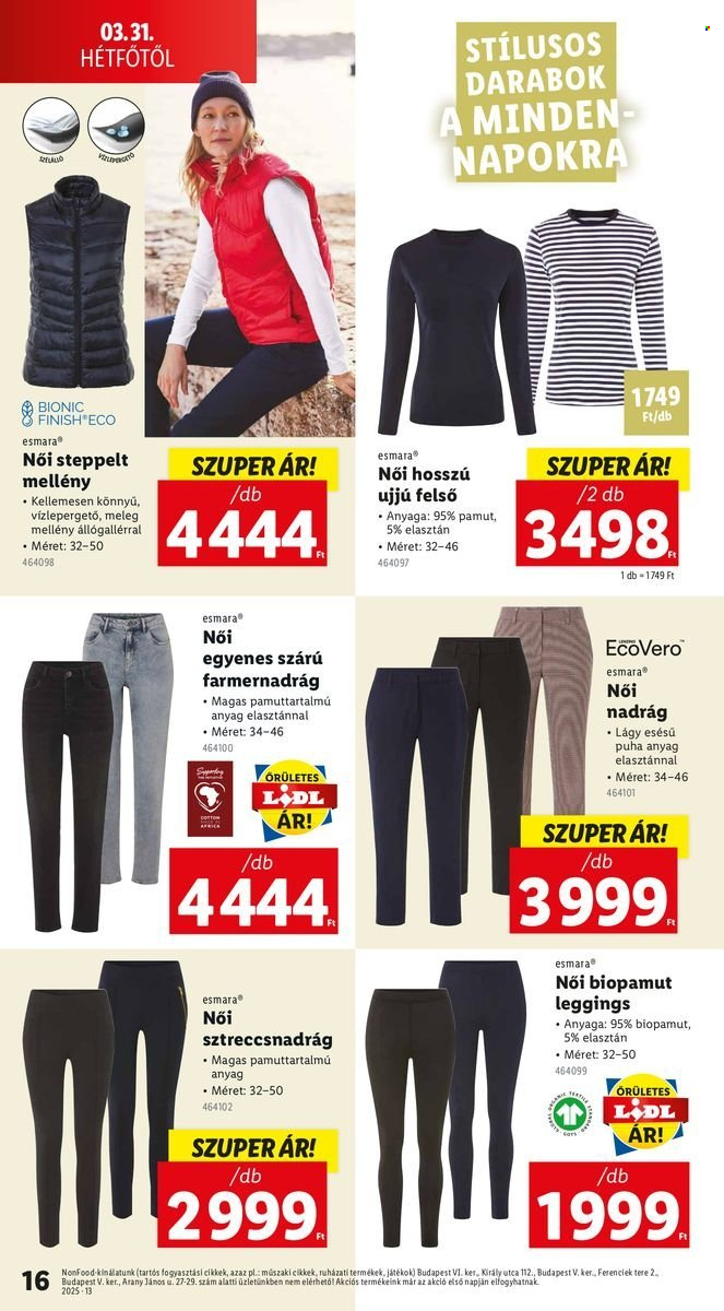 Lidl akciós újságok - 2025.03.27 - 2025.04.02. Oldal 16