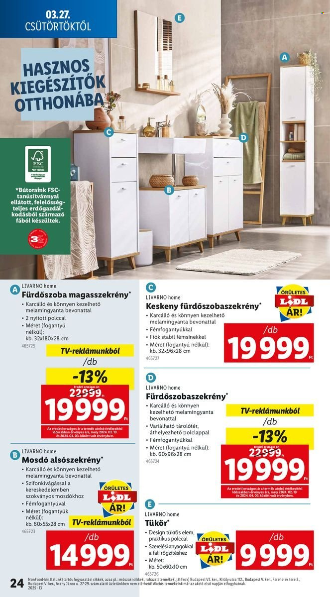 Lidl akciós újságok - 2025.03.27 - 2025.04.02. Oldal 24