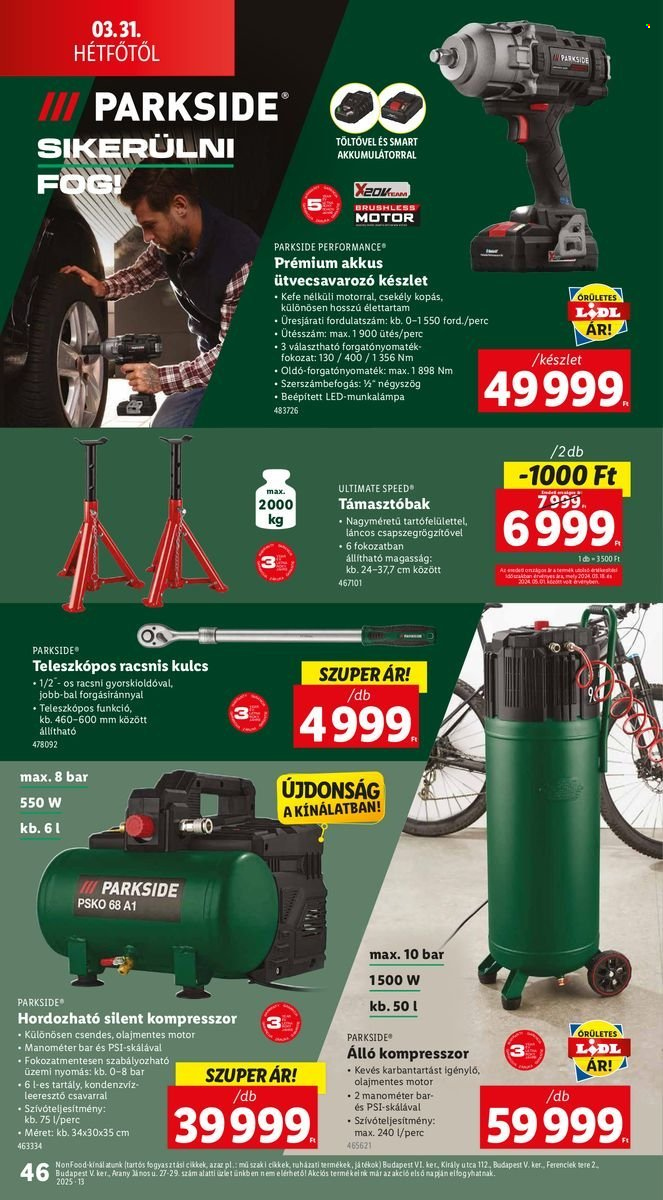 Lidl akciós újságok - 2025.03.27 - 2025.04.02. Oldal 46