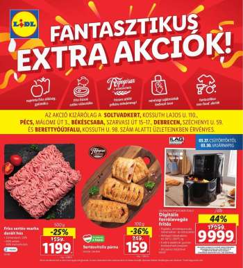 Újság Lidl - 2025.03.27 - 2025.03.30.