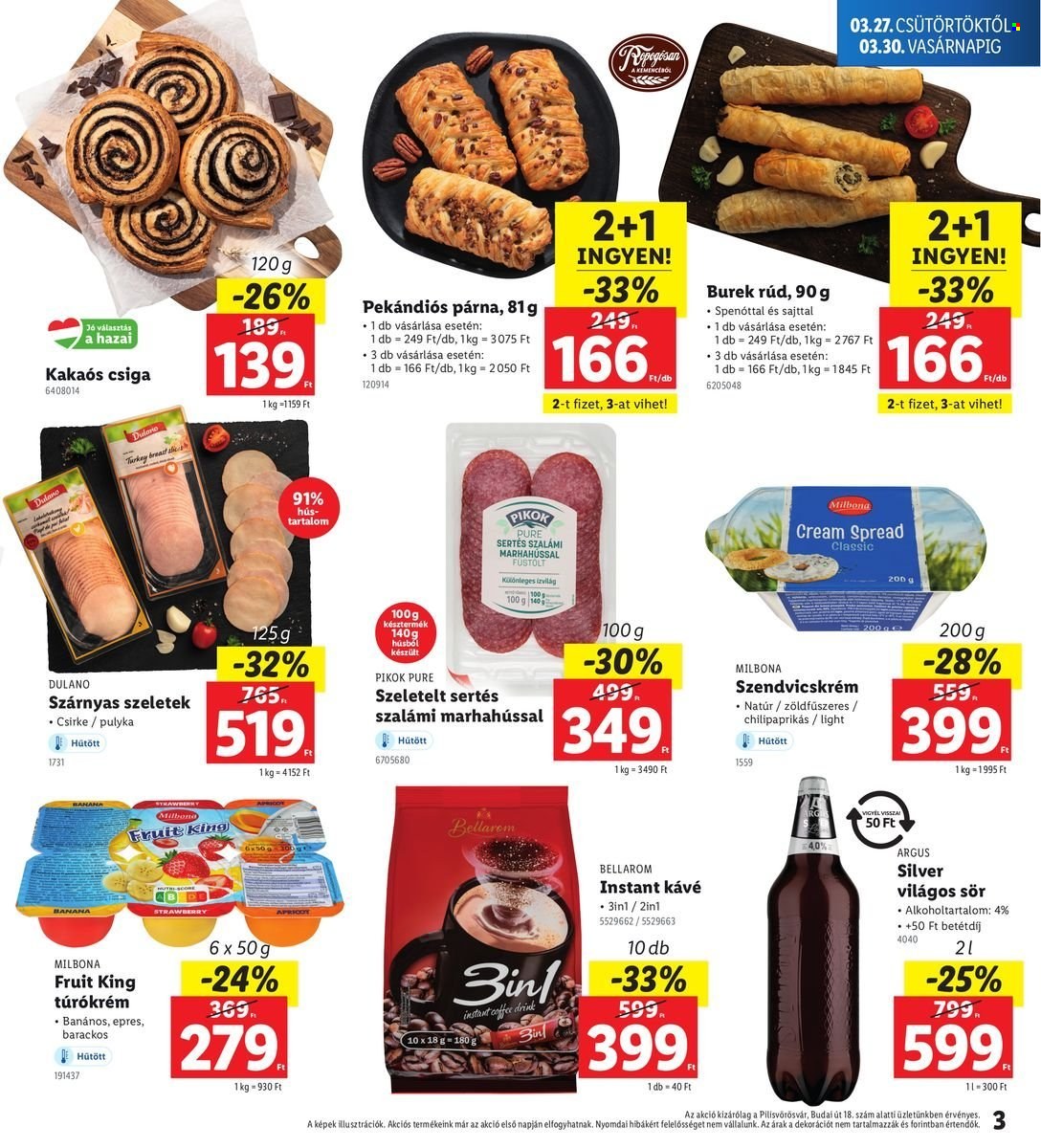Lidl akciós újságok - 2025.03.27 - 2025.03.30. Oldal 3