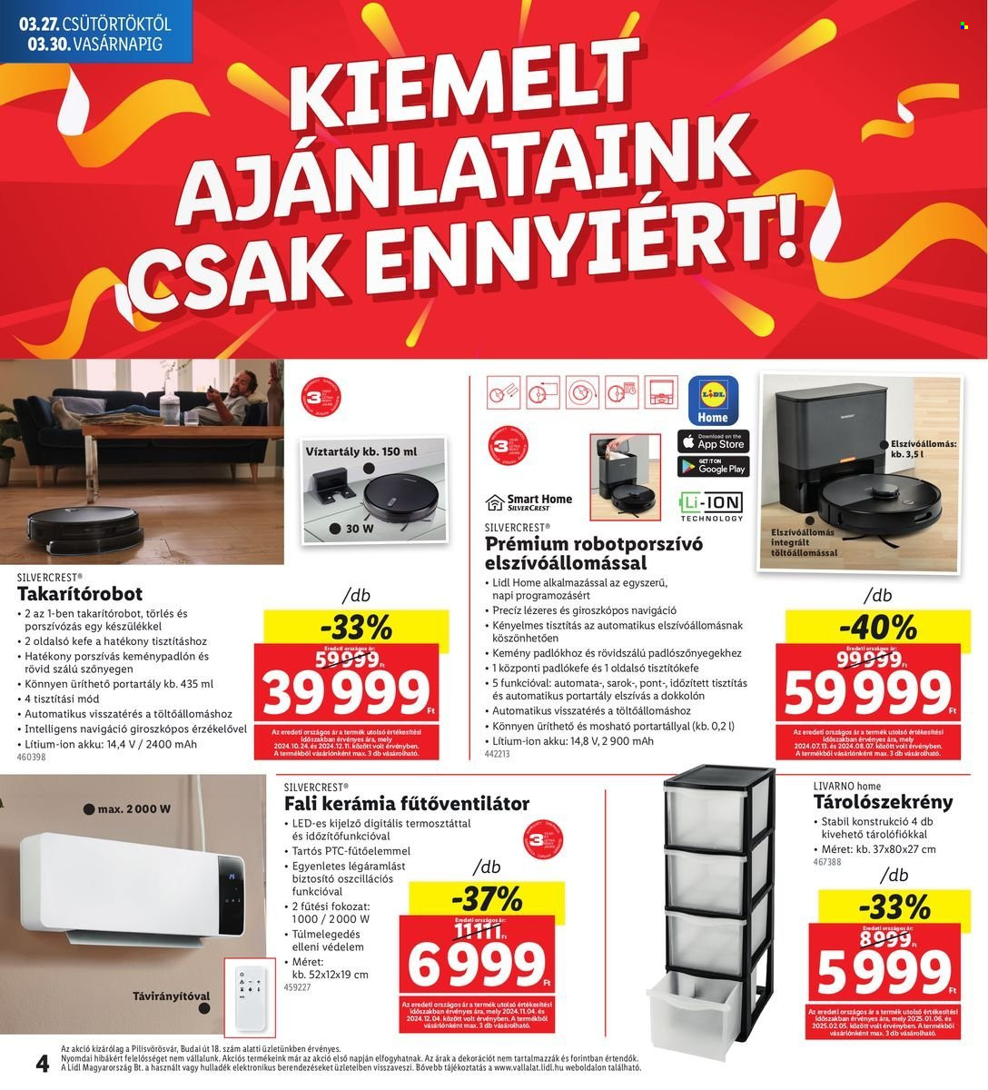 Lidl akciós újságok - 2025.03.27 - 2025.03.30. Oldal 4