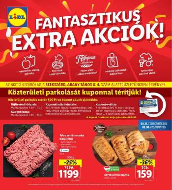 Újság Lidl - 2025.03.27 - 2025.03.30.