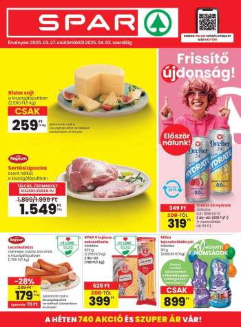 Újság SPAR - 2025.03.27 - 2025.04.02.
