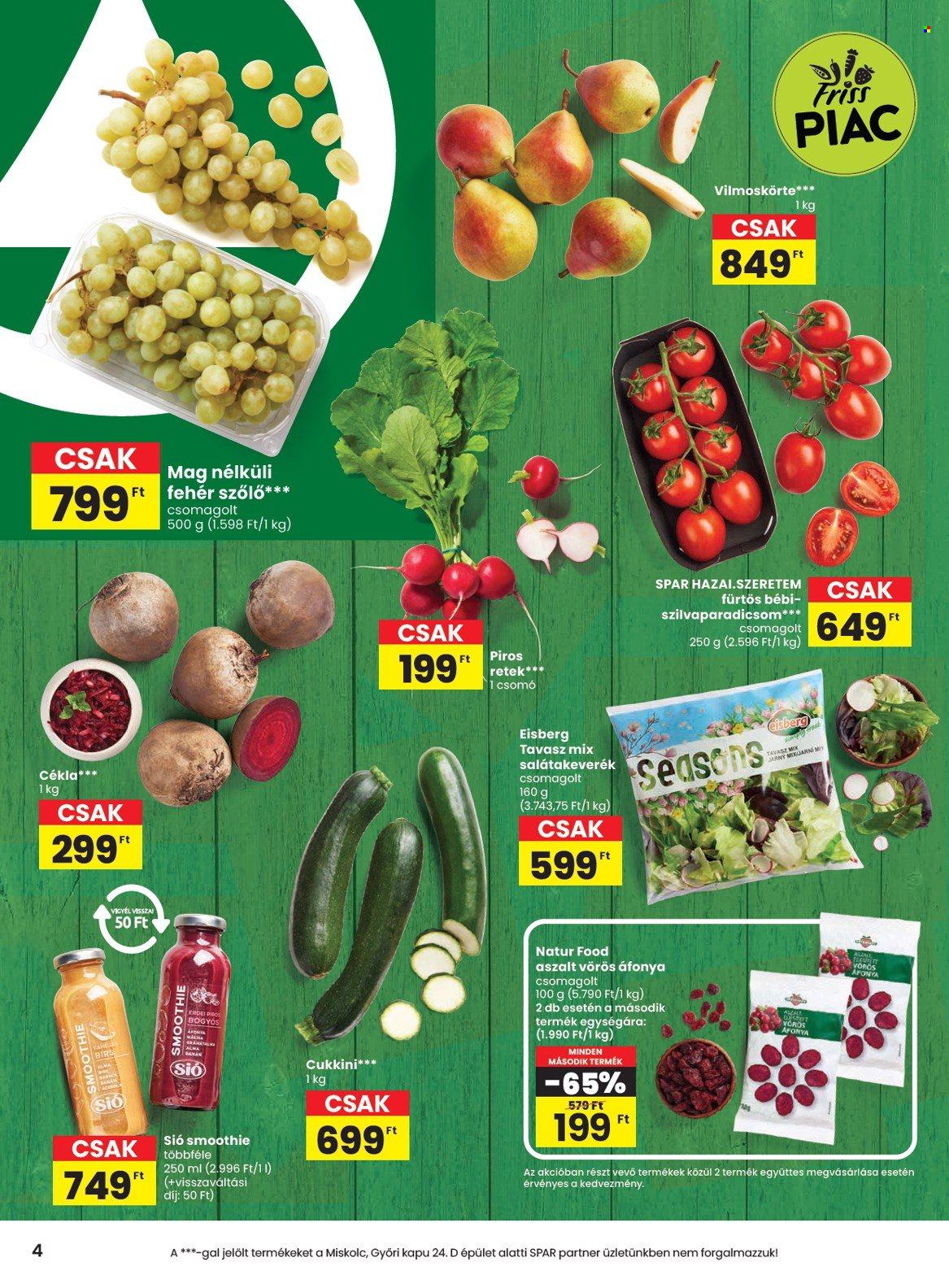 SPAR akciós újságok - 2025.03.27 - 2025.04.02. Oldal 4