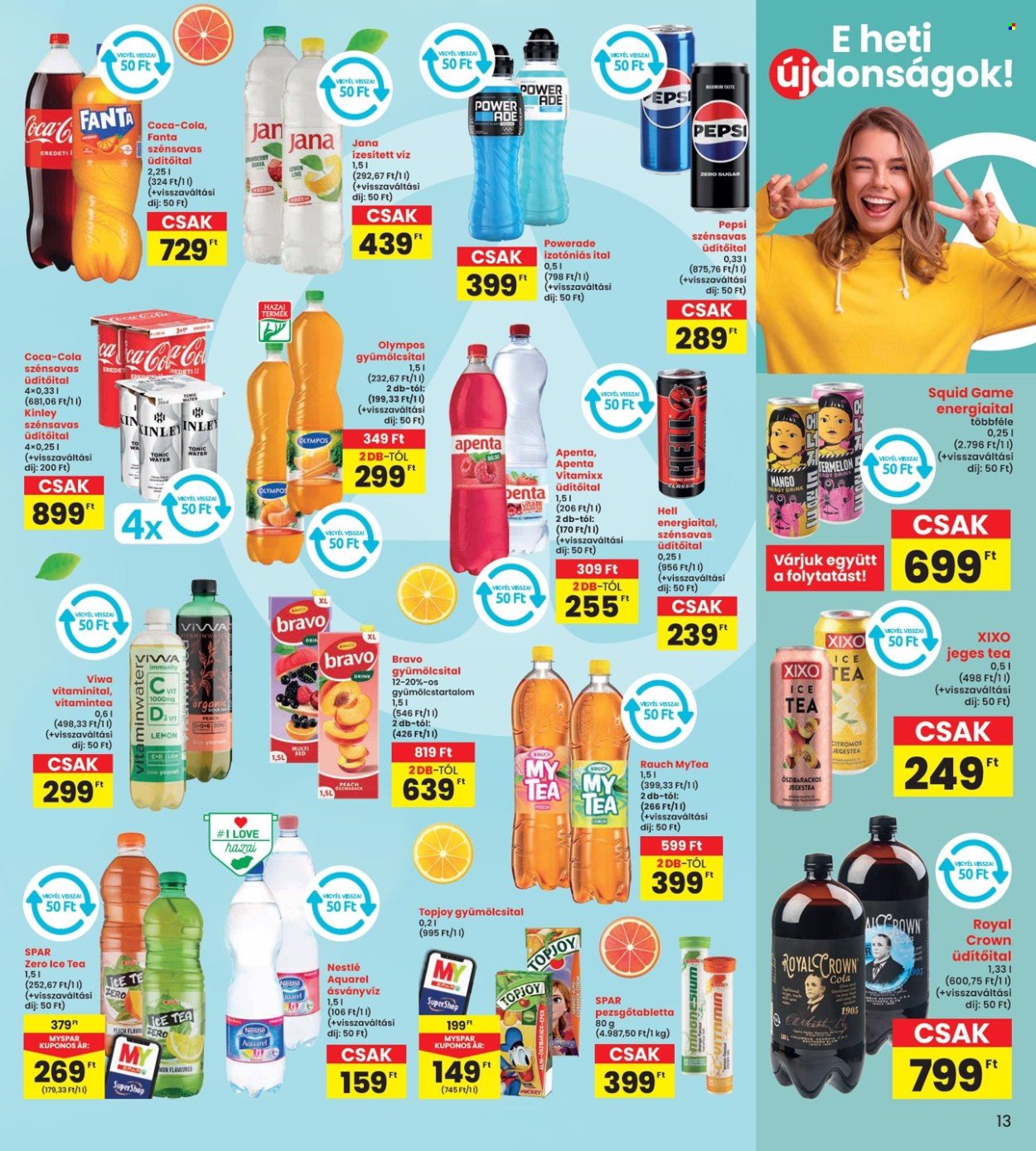 INTERSPAR akciós újságok - 2025.03.27 - 2025.04.02. Oldal 13