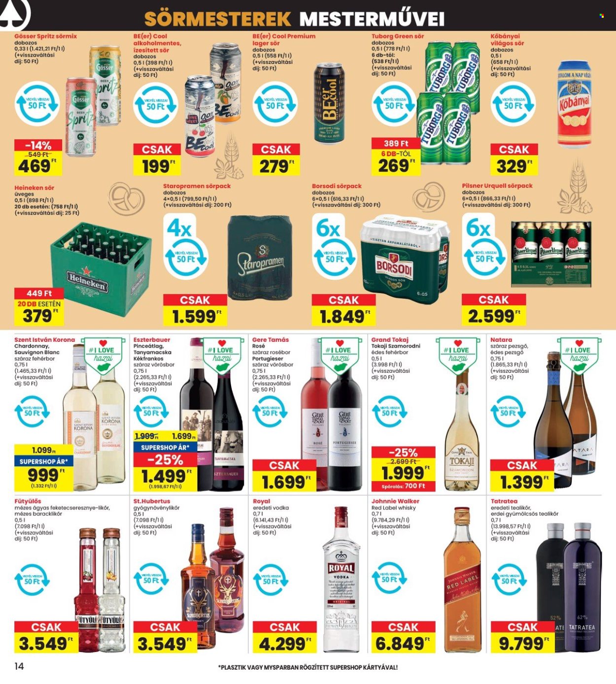 INTERSPAR akciós újságok - 2025.03.27 - 2025.04.02. Oldal 14