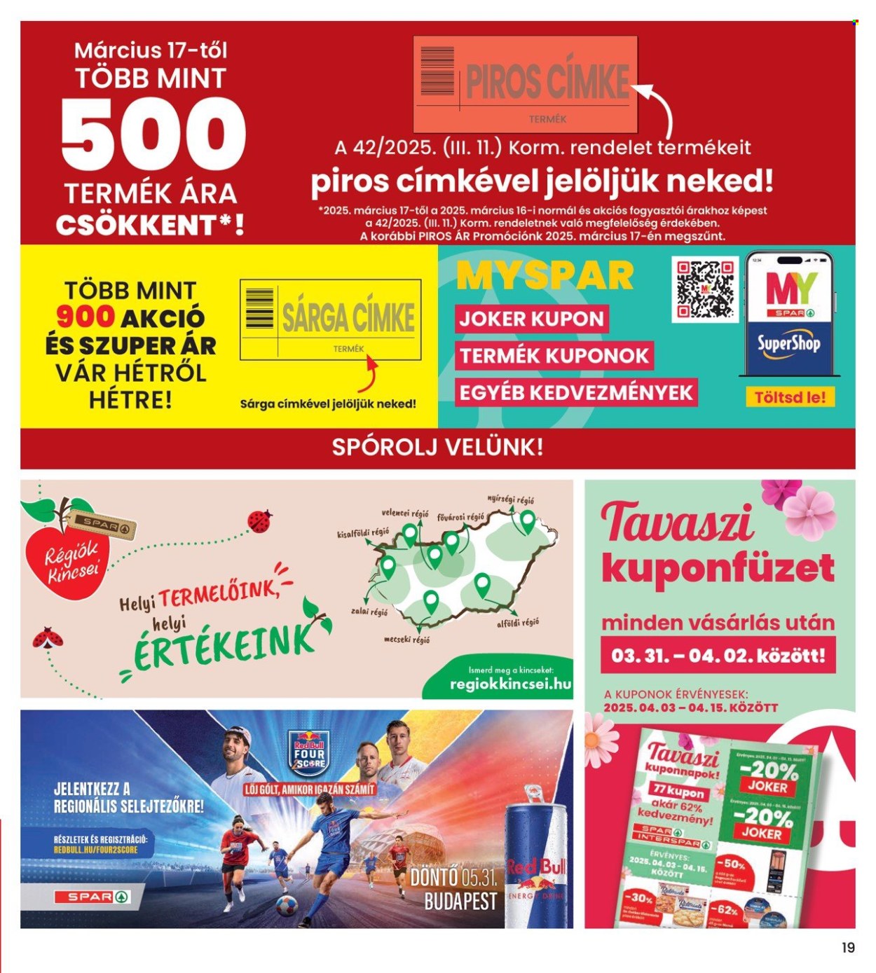 INTERSPAR akciós újságok - 2025.03.27 - 2025.04.02. Oldal 19