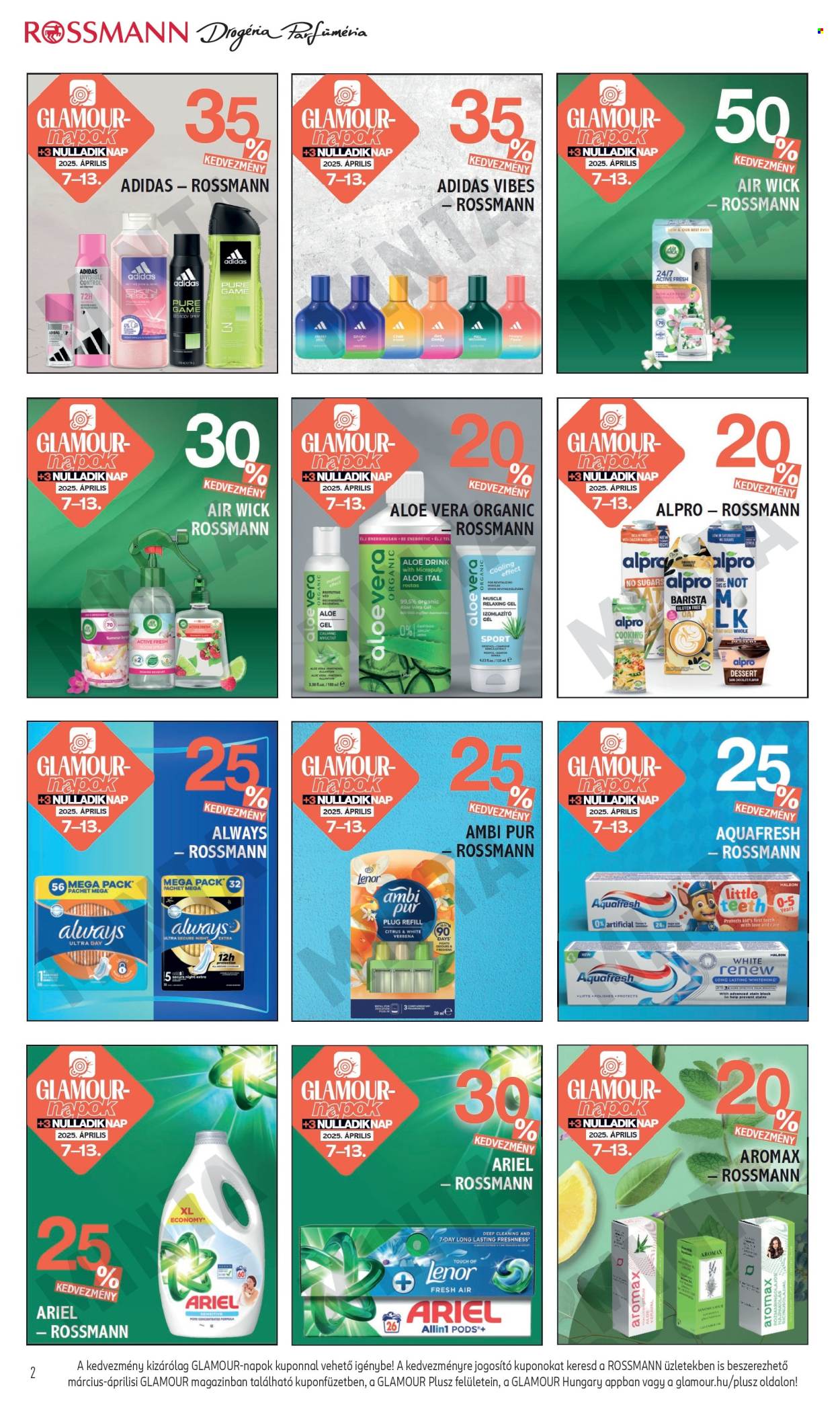 Rossmann akciós újságok - 2025.04.07 - 2025.04.13. Oldal 2