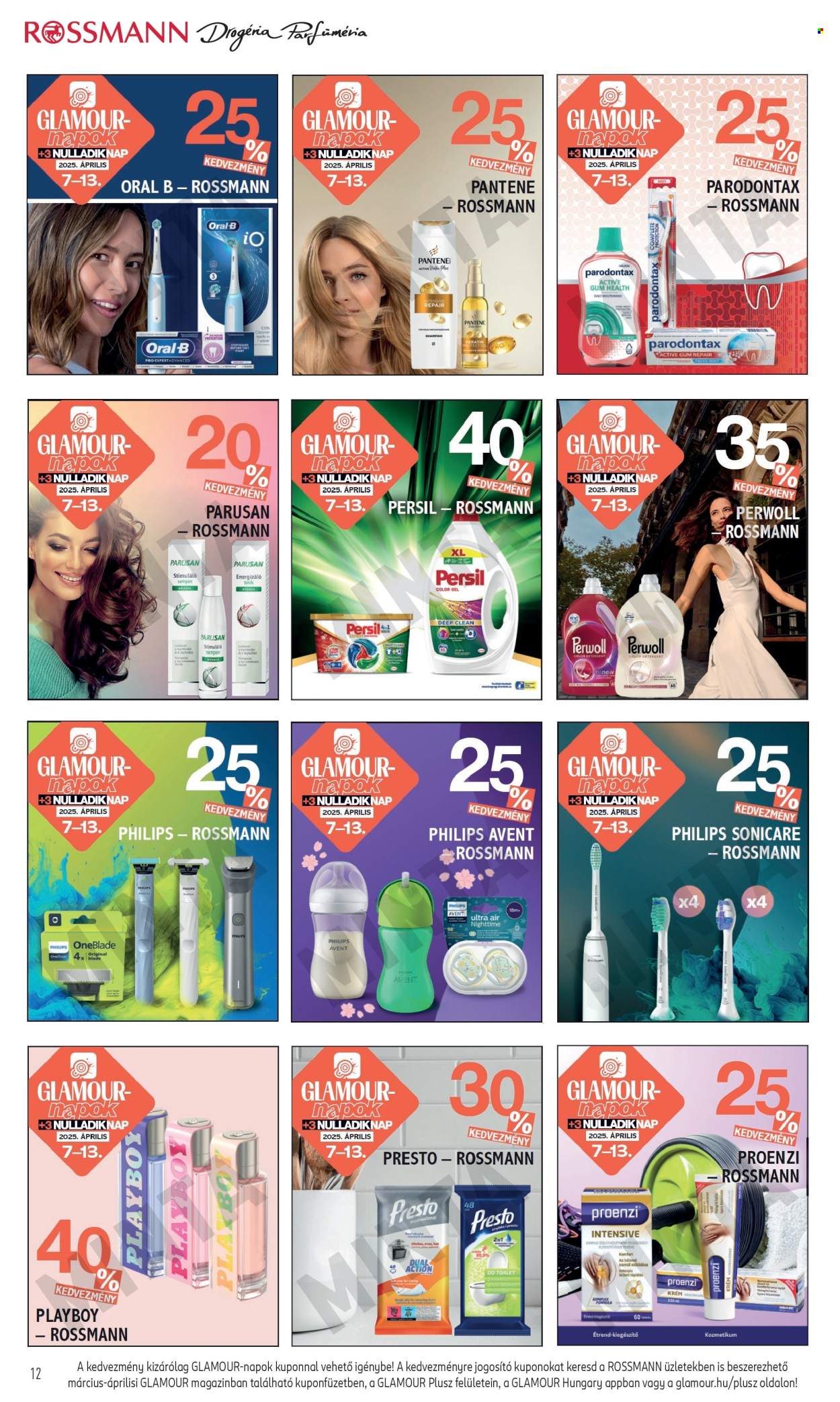 Rossmann akciós újságok - 2025.04.07 - 2025.04.13. Oldal 12
